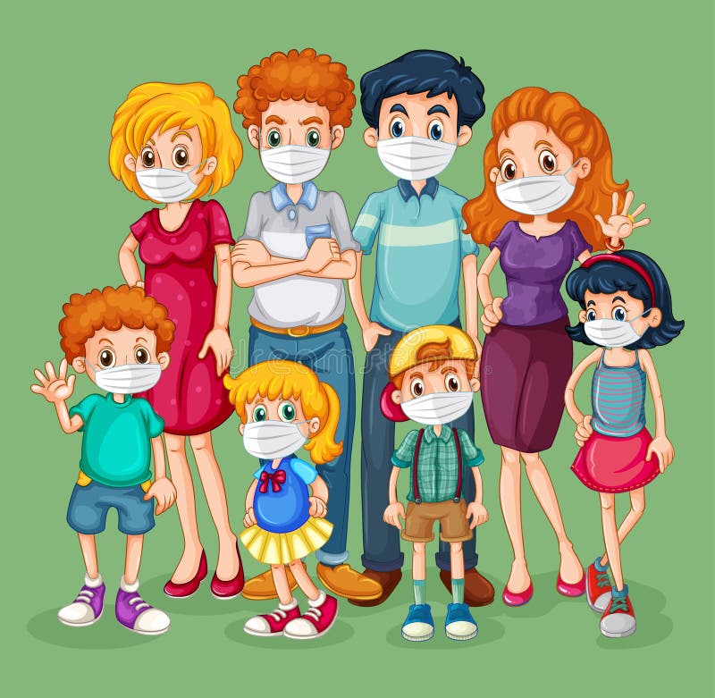 clipart of family members