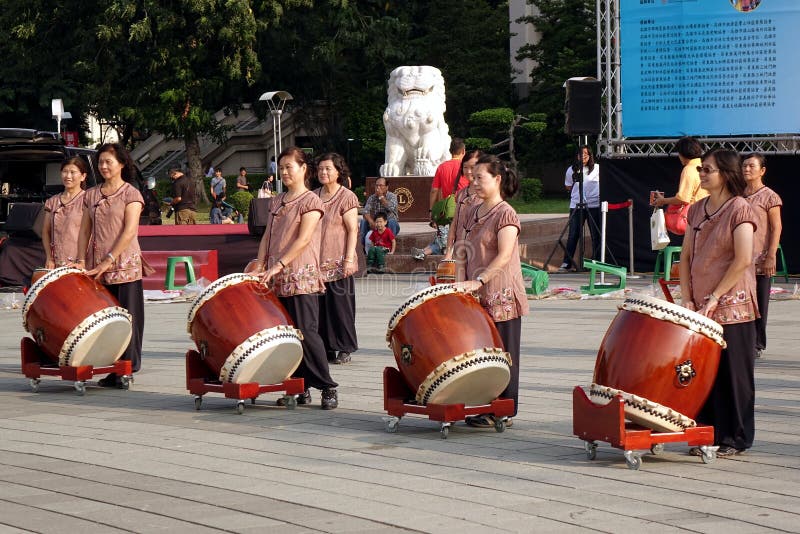 A Group of Percussionists Enliven the Streets of Paris during a