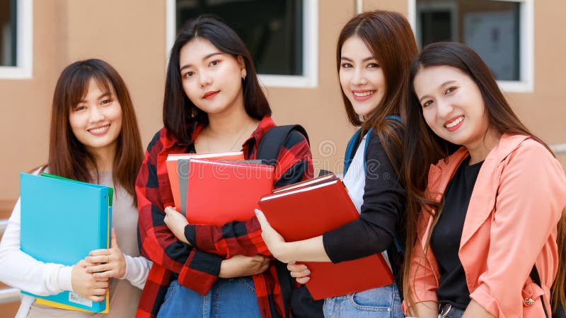 Students College Girls