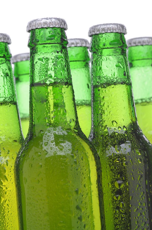 A Group Of Green Beer Bottles Picture. Image 1151246