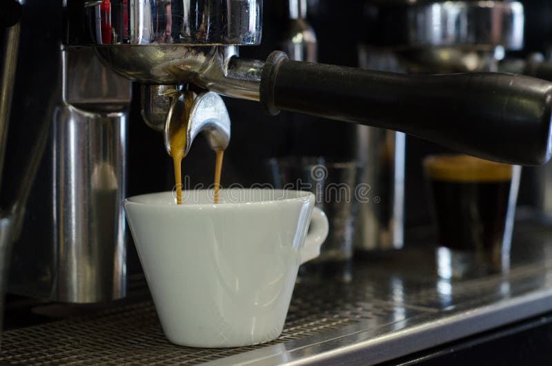 Group head coffee machine stock image. Image of coffee 88898995