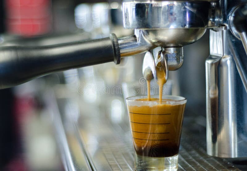 Group head coffee machine stock image. Image of coffee 88892607