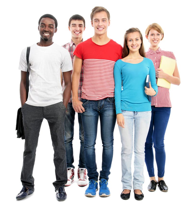 Group of International Students Stock Photo - Image of people ...