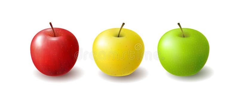 Red Green Yellow Apples Clip Art Stock Illustrations – 124 Red Green Yellow  Apples Clip Art Stock Illustrations, Vectors & Clipart - Dreamstime