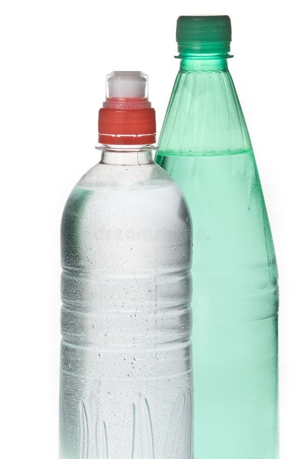 Group of Mineral Soda Water Bottles Stock Photo Image of droplets