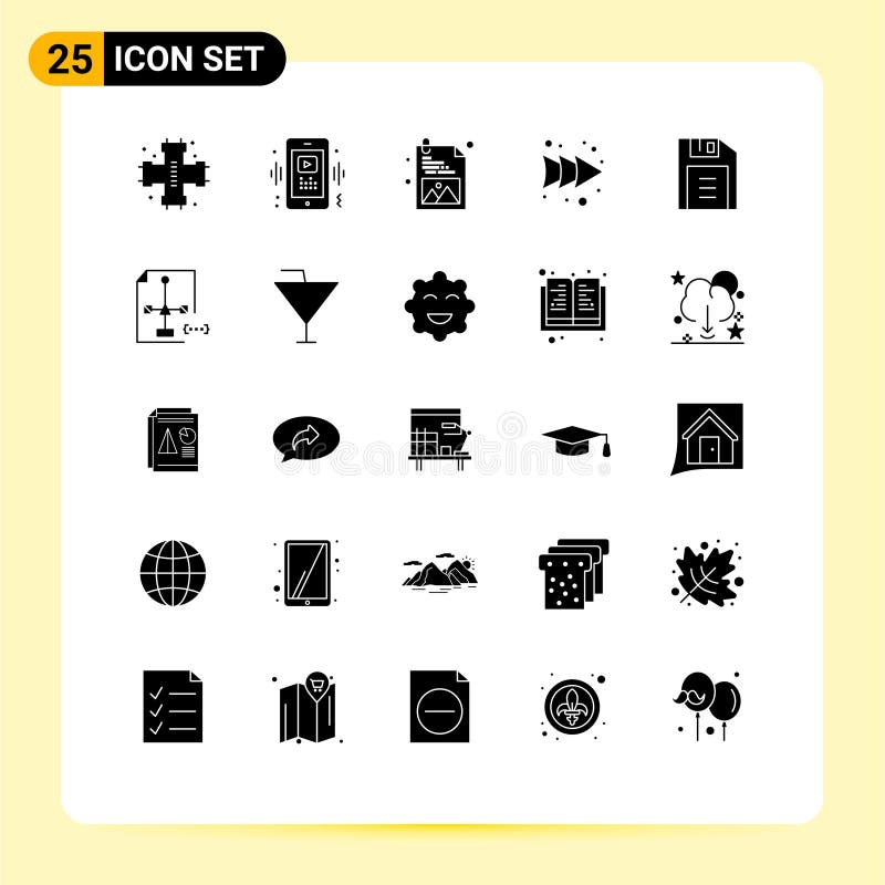 Download Solid 25 Office Essentials And Operational Exellence Icon ...