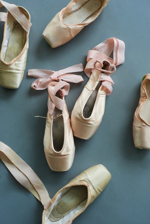 Scarpe Calzature bambina Scarpe da ballo Vintage Pointe Ballet Shoes-Decorative Pointe Ballet Shoes, 