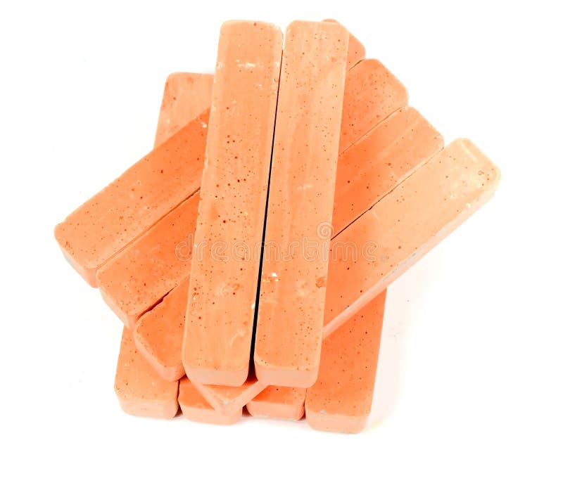 Group orange chalk stock photo. Image of close, chalk 8155828