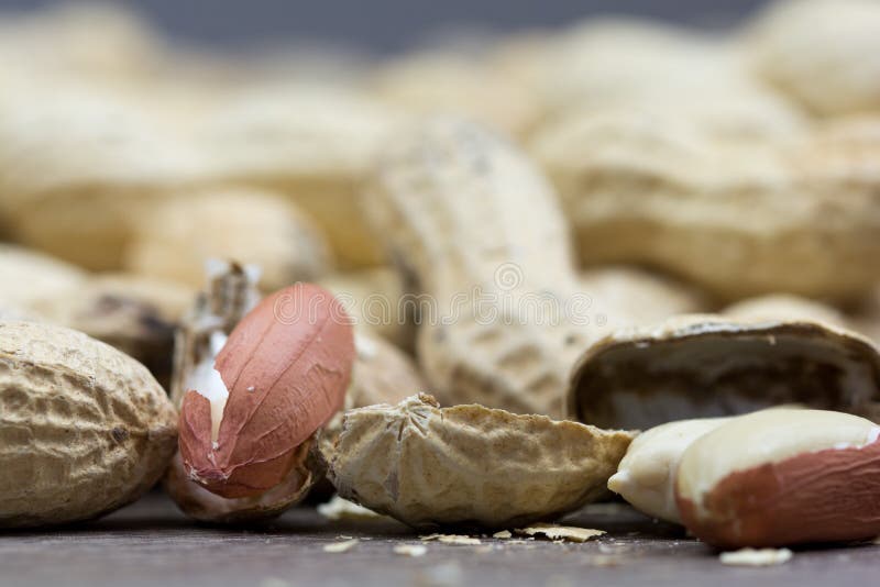 Group of peanuts stock photo. Image of fruits, healthy 64704554