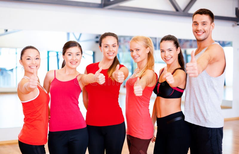 Gym happy people Stock Photos, Royalty Free Gym happy people Images