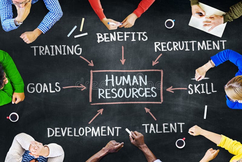 Group of People and Human Resources Concepts royalty free stock image