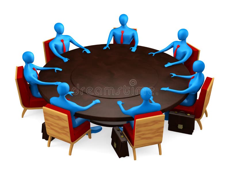 Group of persons on the meeting