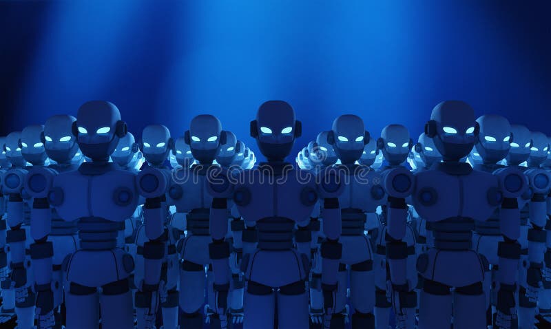 Get Inspired with Robot background blue Images and Wallpapers