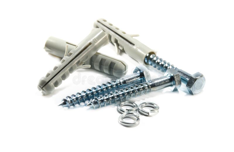 Group of Steel Nuts and Bolts Stock Image Image of engineering, alloy 22698773