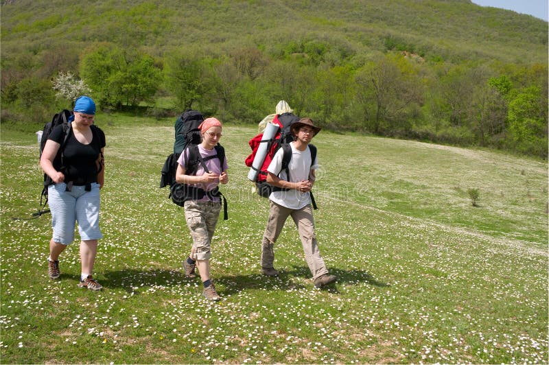 Group of tourist