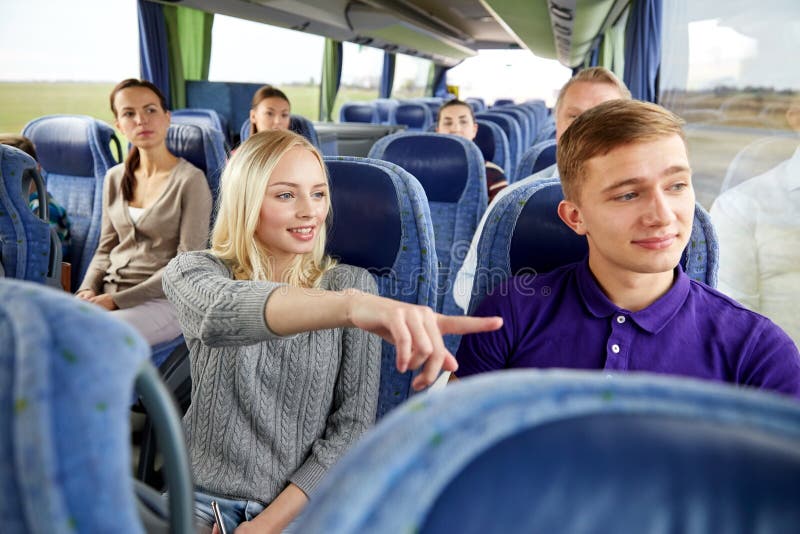 tourist on the bus