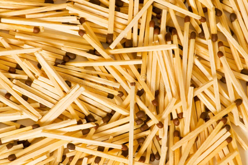 Group of wooden matches stock photo. Image of objects 7456766