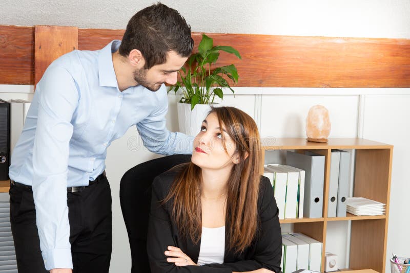 Group of young businesswoman businessman working as team at office desk royalty free stock photos Group of young businesswoman businessman working as team at office desk royalty free stock photos