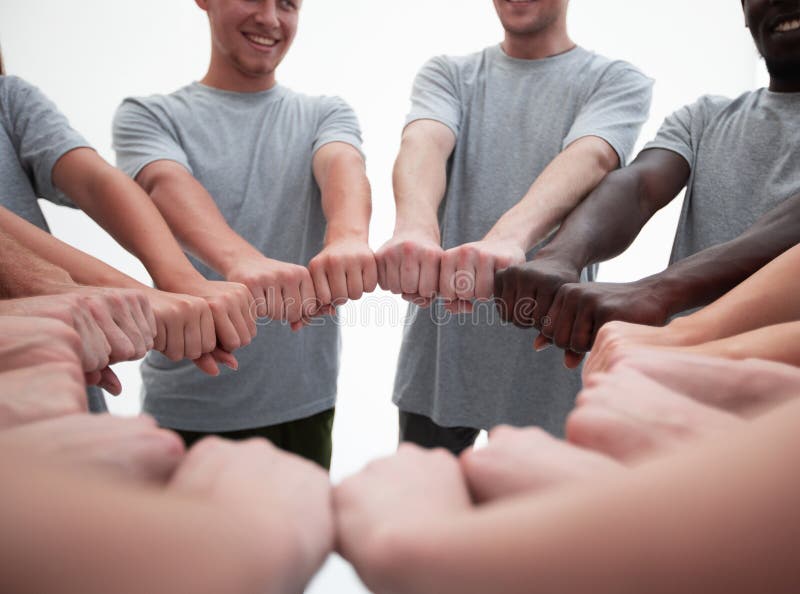 133 Multiracial Hands Making Circle Stock Photos Free & RoyaltyFree