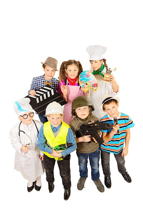 Groupe d'enfants photographie stock libre de droits Groupe d'enfants photographie stock libre de droits