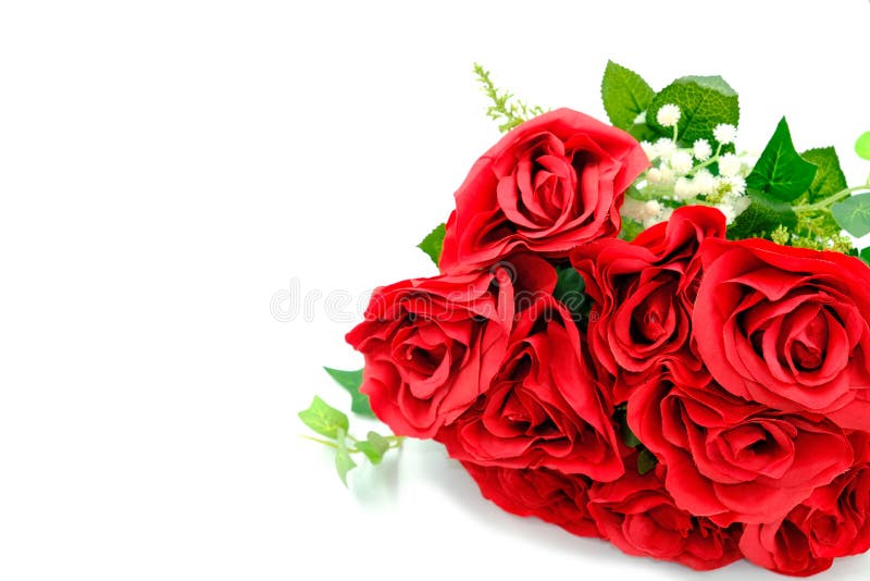 Photos de Bouquet De Fleur Avec Le Coeur Rouge D Amour - Photos de stock  gratuites et libres de droits de Dreamstime