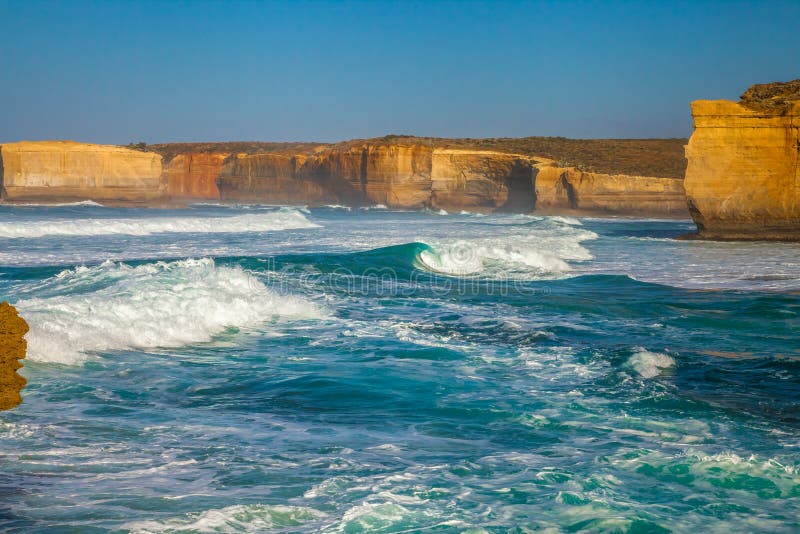 Grova hav i Victoria Australia royaltyfri fotografi Grova hav i Victoria Australia royaltyfri fotografi