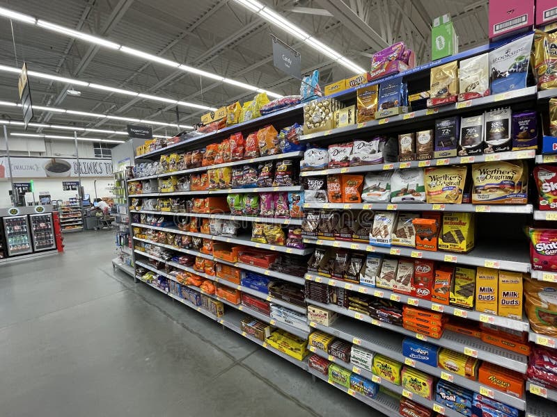 Walmart Retail Store Cashier Check Out Stock Photo 1308539275