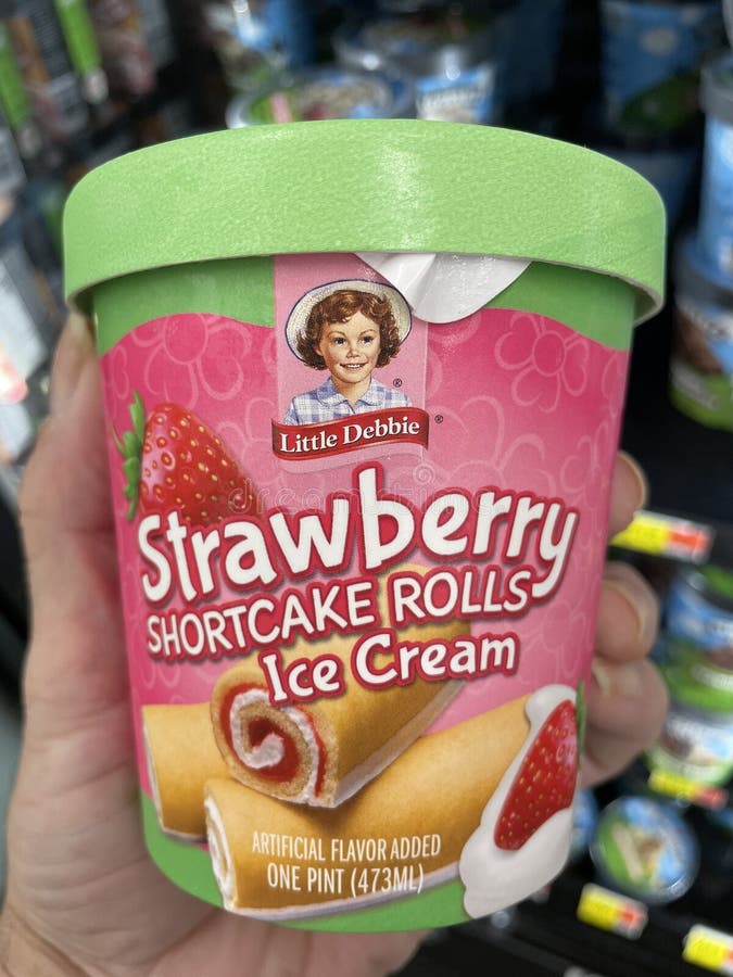 Walmart Grocery Store Little Debbie Ice Cream Strawberry Shortcake ...