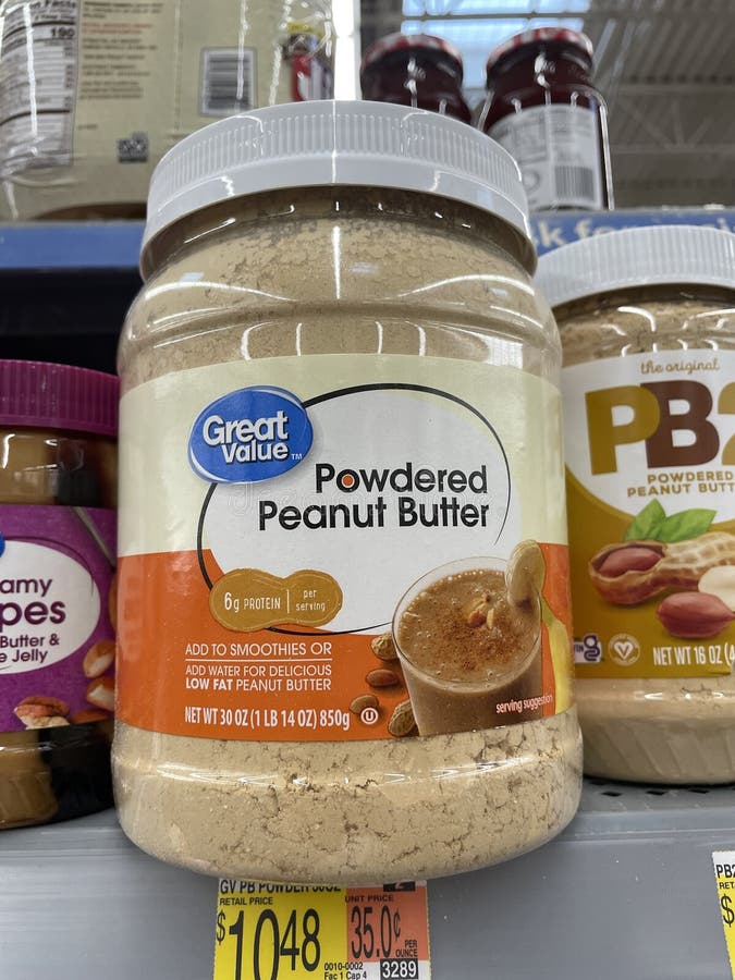 Great Value Powdered Peanut Butter, 30 oz