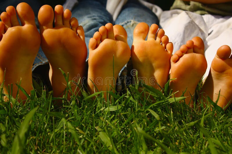 Growing feet stock photo. Image of feet, health, grass 9543216