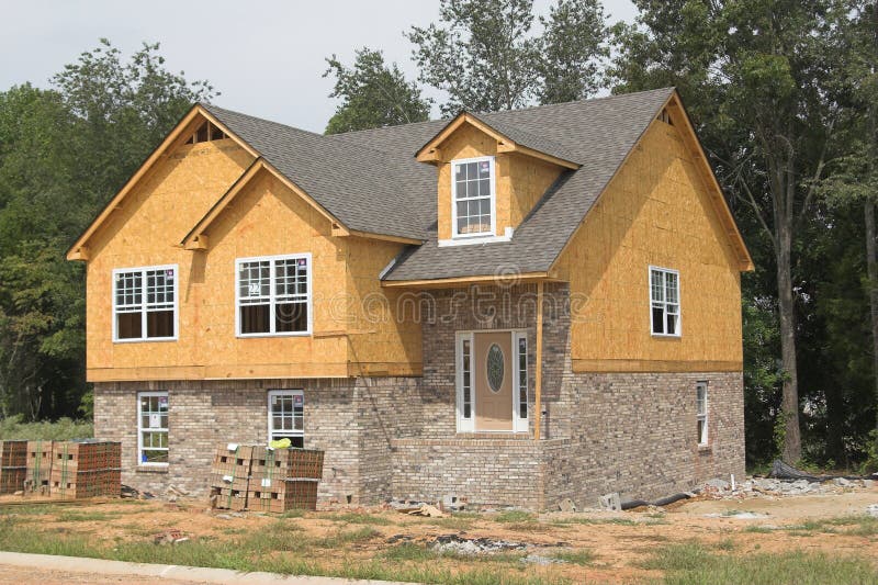 New 2 story home going up, Housing boom in Tennesse. New 2 story home going up, Housing boom in Tennesse