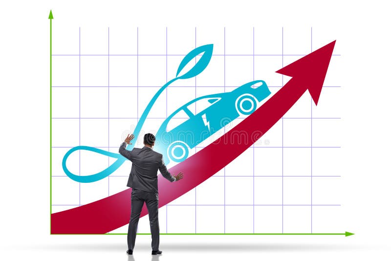 Growth of Electric Car Usage Concept Stock Image Image of ecology, fueling 242570039