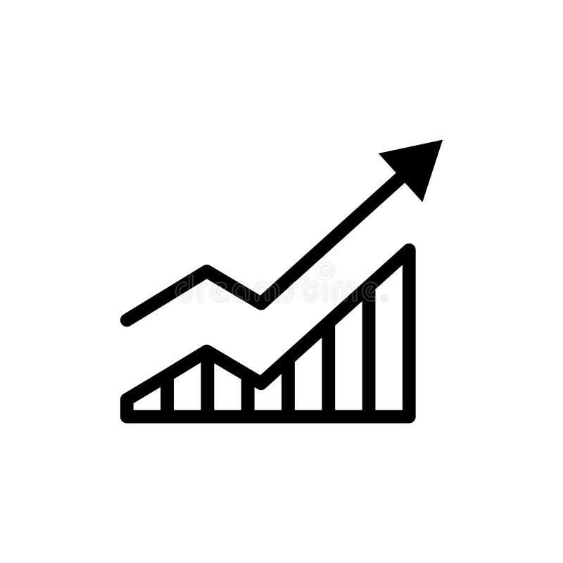 Growth line icon