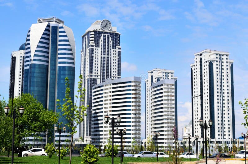 Grozny, a capital da república chechena