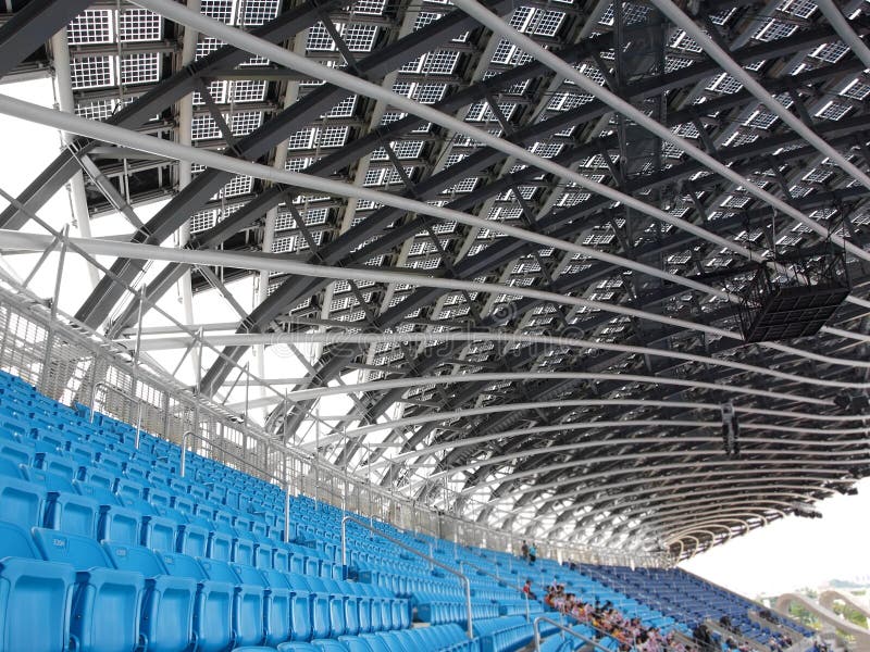 Großes Stadion lizenzfreies stockbild Großes Stadion lizenzfreies stockbild