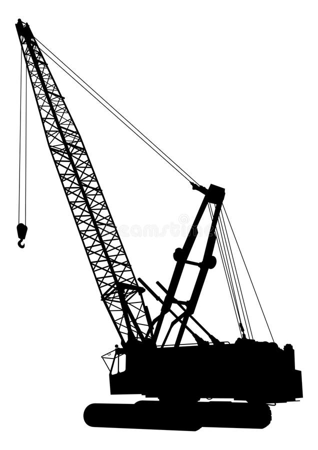 Gru di costruzione 1 royalty illustrazione gratis