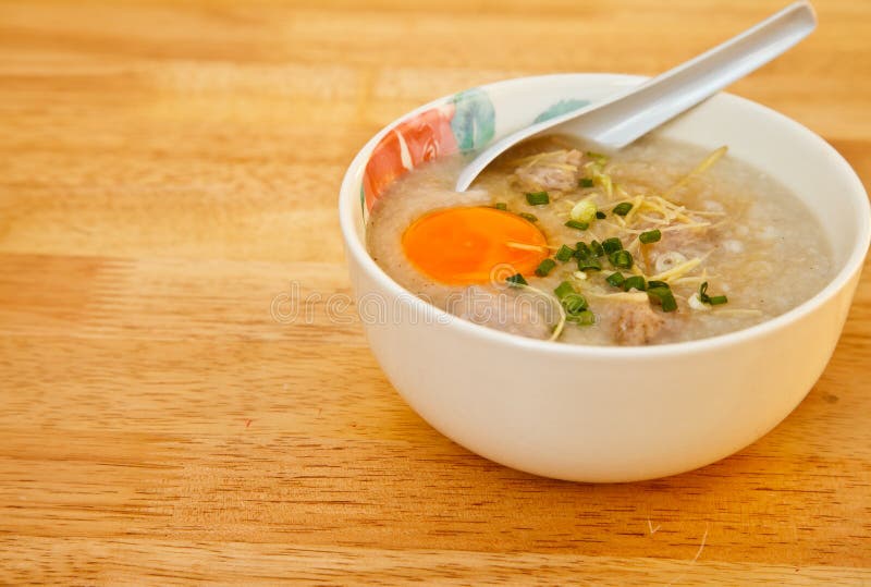 Gruel del riso immagine stock libera da diritti