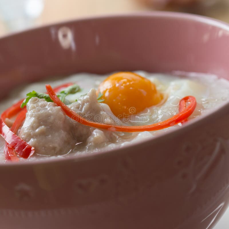 Pappa di riso immagini stock