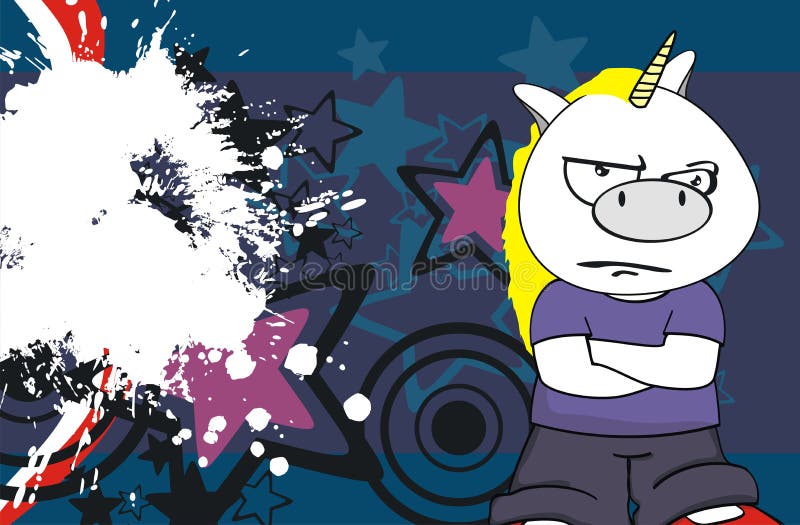 Download Grumpy Horse Ball Style Cartoon Picture Frame Background 1 ...