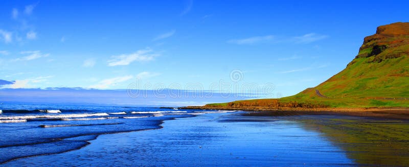 Grundarfjordur beach, Iceland royalty free stock images Grundarfjordur beach, Iceland royalty free stock images