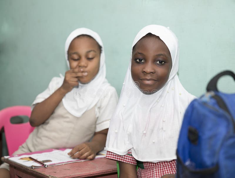 Grundschule-Kinder von Ghana, West-Afrika lizenzfreie stockfotos Grundschule-Kinder von Ghana, West-Afrika lizenzfreie stockfotos