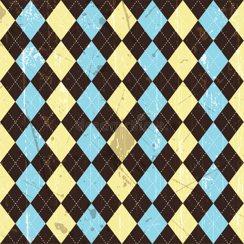 Grunge argyle Hintergrund vektor abbildung Grunge argyle Hintergrund vektor abbildung