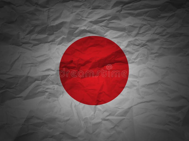 Drapelul Grundge Background Japan royalty free illustration