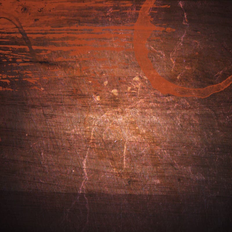Grunge Background with Paint Ring