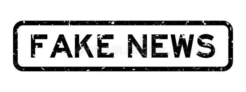 Black Disinformation Fake News Sign or Stamp on White Background ...