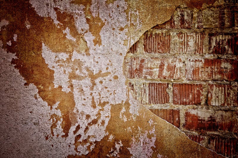 Grunge bricks wall stock photos