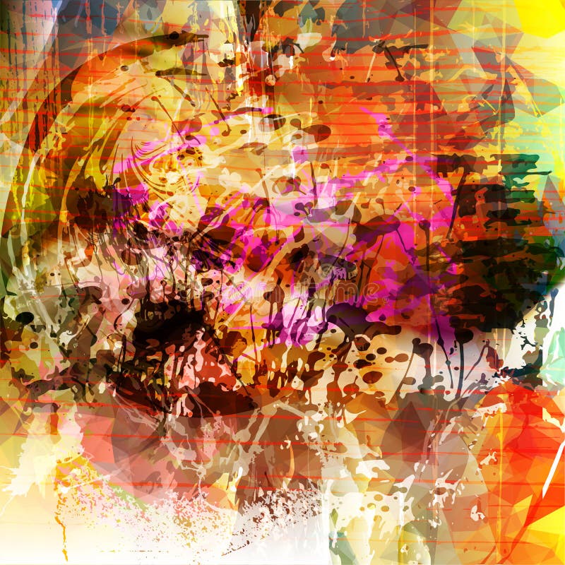 Grunge Colorful Background