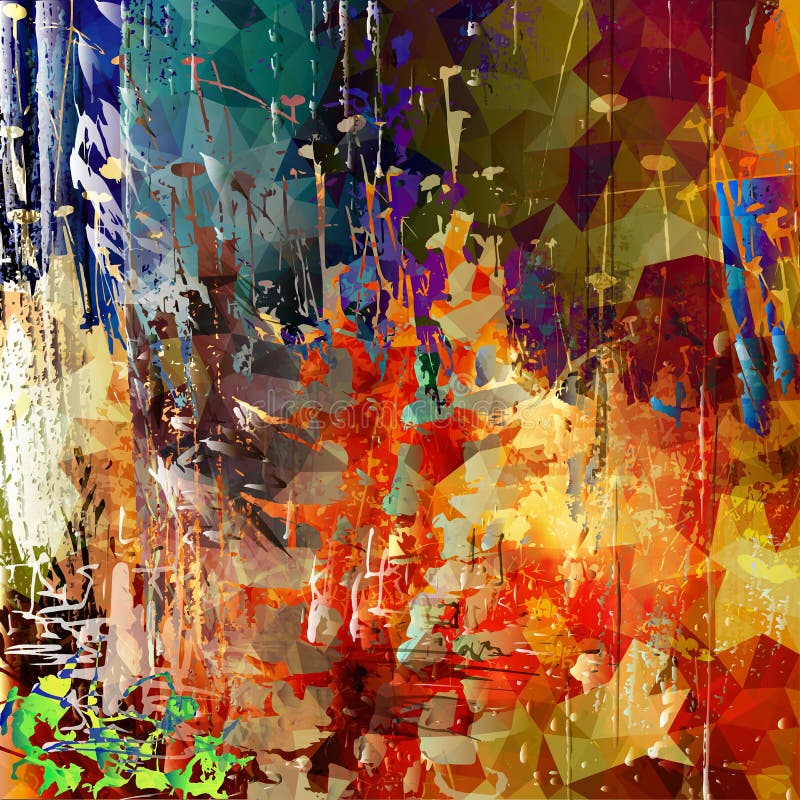 Grunge Colorful Background