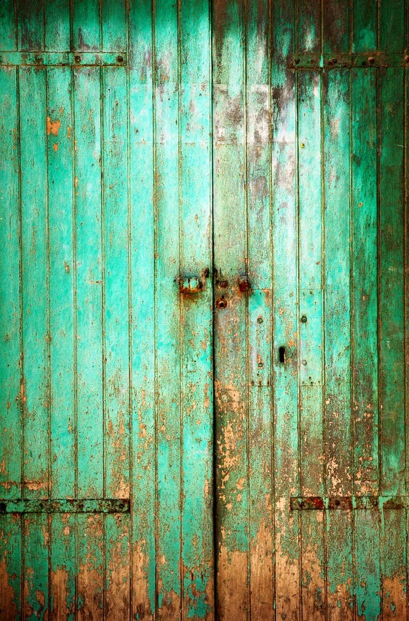 Grunge doorway background