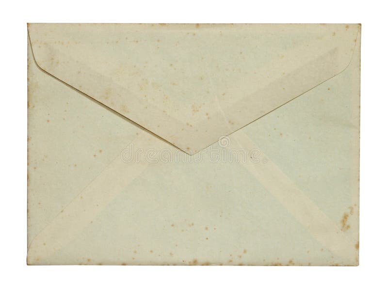Grunge envelop stock photo